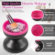 Professional USB Electric Makeup Brush Cleaner & Dryer – Automatic Silicone Tool for Ultimate Brush Care