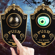 Spooky One-Eyed Doorbell Prop – Glowing Eyeball with Sound for Halloween Decoration