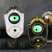 Spooky One-Eyed Doorbell Prop – Glowing Eyeball with Sound for Halloween Decoration