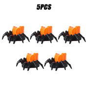 LED Spider Pumpkin Candle Lamp – Durable Halloween Decor for Home, Bar, and Haunted House Parties