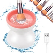 Professional USB Electric Makeup Brush Cleaner & Dryer – Automatic Silicone Tool for Ultimate Brush Care